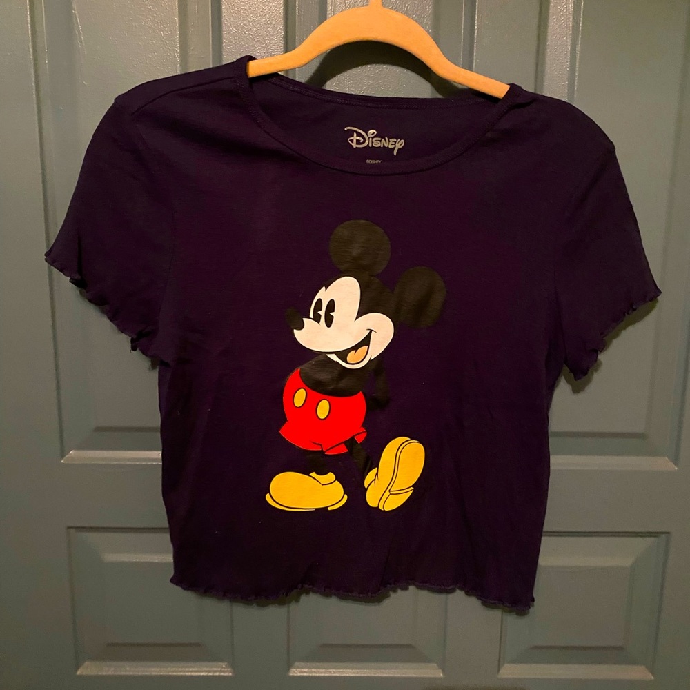 Mickey Mouse cropped top